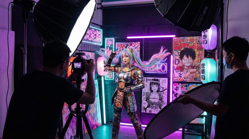 91探花AI修图视频演示